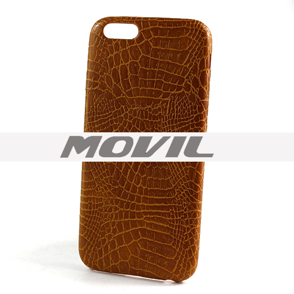 NP-2532 Cuero de lagarto de lujo funda para Apple iPhone 6-9